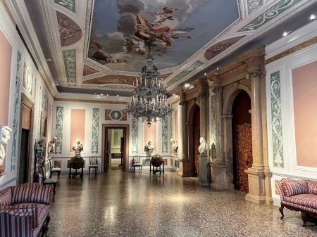 Egy velencei arisztokrata család palotája